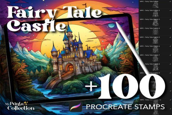 100 Fairy Tale Castle Stamps Procreate: Unlocking Whimsy in Digital Art