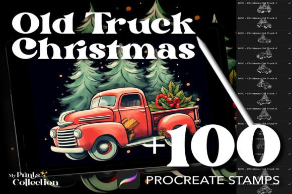 100 Procreate Old Truck Stamps: A Practical Guide to Vintage Digital Art