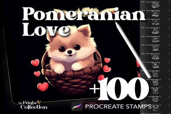 100 Procreate Pomeranian Love Stamps: A Practical Evaluation