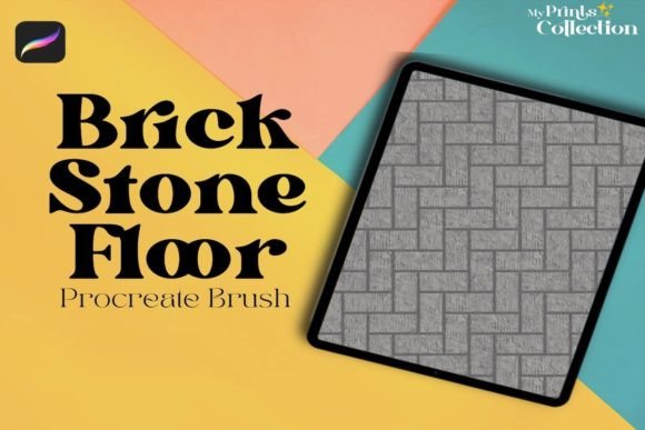 Brick Stone Floor Procreate Brush Guide