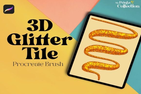Evaluating the 3D Glitter Tile Procreate Brush