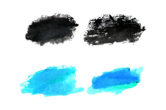 Hand Draw Brush Set Template: Organic Texture for Modern Design