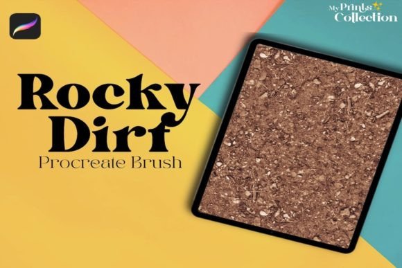 Rocky Dirt Ground Procreate Brush Guide