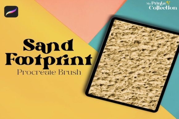 Sand Footprints Ground Procreate Brush Guide