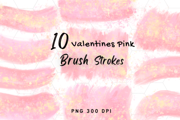 Valentines Pink Brush Strokes: A Practical Asset Review