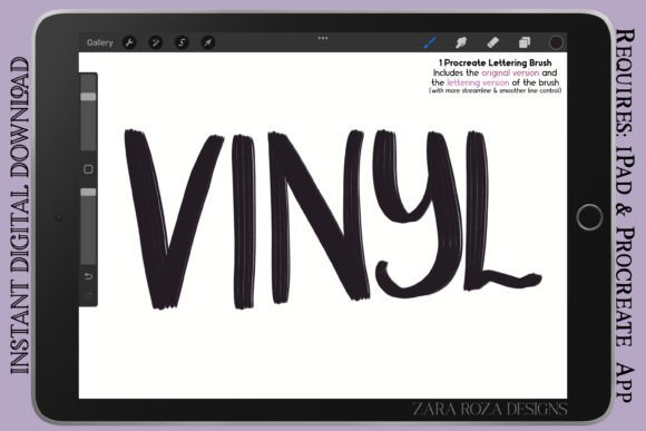Vinyl - Vintage Procreate Brush: A Guide to Retro Digital Artistry